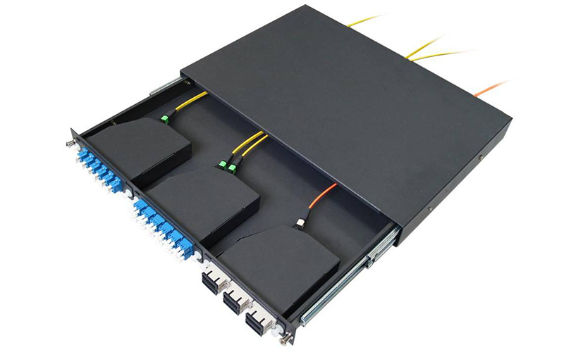 MPO high density distribution frame